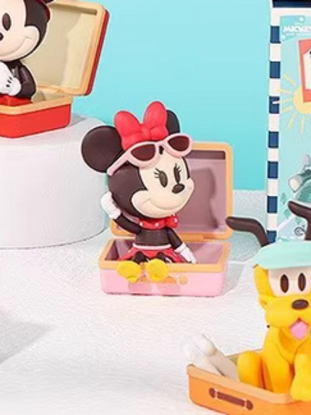 Miniso Mickey & Friends Travel Series Confirmed Minnie Vinyl Figure